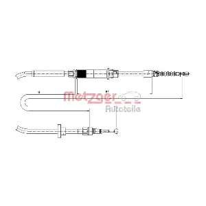 METZGER AUTOTEILE 10.7484