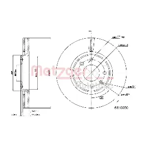 METZGER AUTOTEILE 6110050