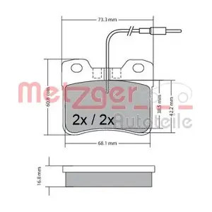 METZGER AUTOTEILE 1170302
