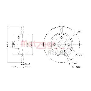 METZGER AUTOTEILE 6110266