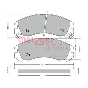METZGER AUTOTEILE 1170135