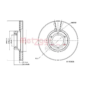 METZGER AUTOTEILE 6110806