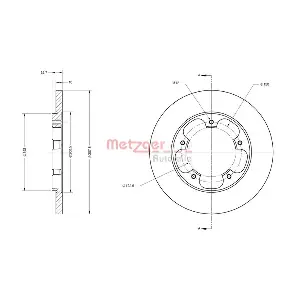 6110816 METZGER AUTOTEILE