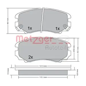 METZGER AUTOTEILE 1170262