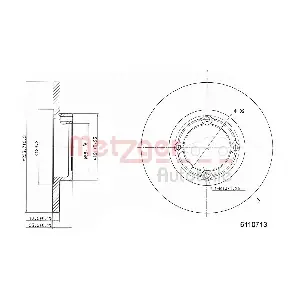 6110713 METZGER AUTOTEILE