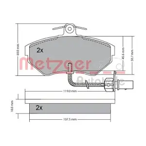 METZGER AUTOTEILE 1170082