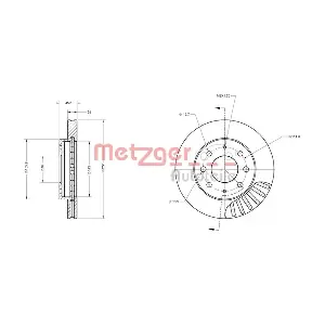 METZGER AUTOTEILE 6110546