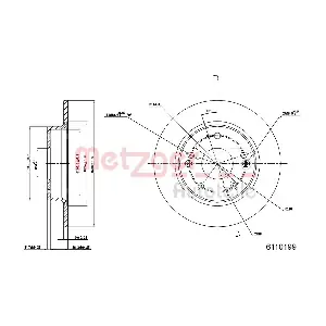 METZGER AUTOTEILE 6110199