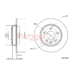 METZGER AUTOTEILE 6110032