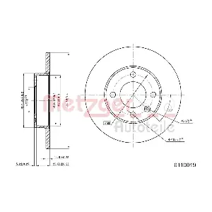 METZGER AUTOTEILE 6110019