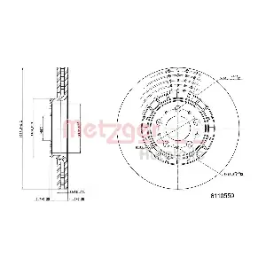 METZGER AUTOTEILE 6110559