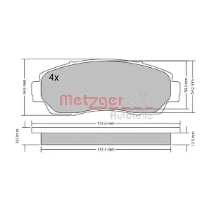 METZGER AUTOTEILE 1170482
