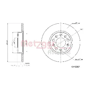 METZGER AUTOTEILE 6110367