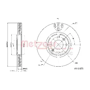 METZGER AUTOTEILE 6110475