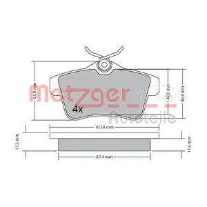METZGER AUTOTEILE 1170335