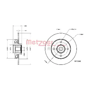 METZGER AUTOTEILE 6110945