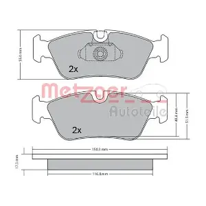 METZGER AUTOTEILE 1170177
