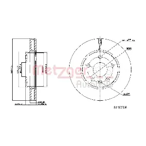 METZGER AUTOTEILE 6110296