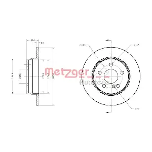 METZGER AUTOTEILE 6110423