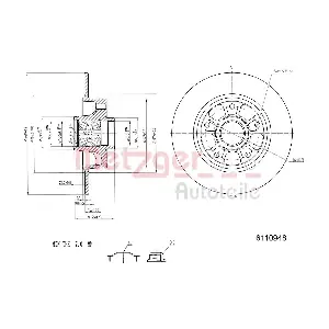 6110948 METZGER AUTOTEILE
