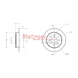 METZGER AUTOTEILE 6110509