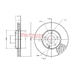 6110587 METZGER AUTOTEILE