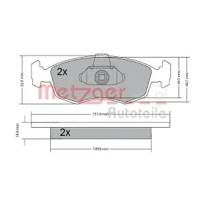 METZGER AUTOTEILE 1170249