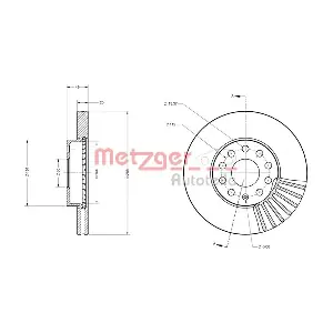 METZGER AUTOTEILE 6110021
