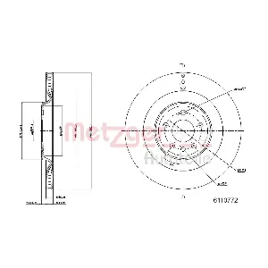 6110772 METZGER AUTOTEILE