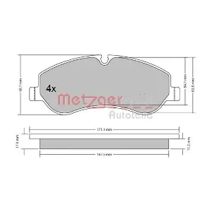 METZGER AUTOTEILE 1170349