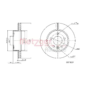 6111037 METZGER AUTOTEILE