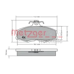 METZGER AUTOTEILE 1170598