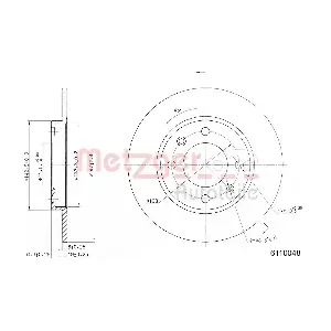 METZGER AUTOTEILE 6110048