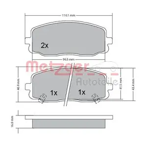 1170108 METZGER AUTOTEILE
