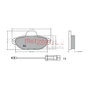 METZGER AUTOTEILE 1170147
