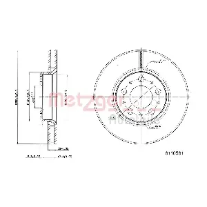 METZGER AUTOTEILE 6110561