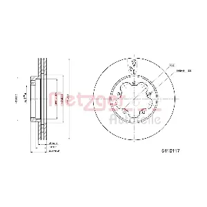 METZGER AUTOTEILE 6110117