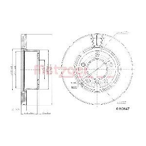 6110147 METZGER AUTOTEILE