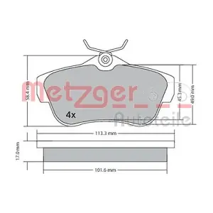 METZGER AUTOTEILE 1170192