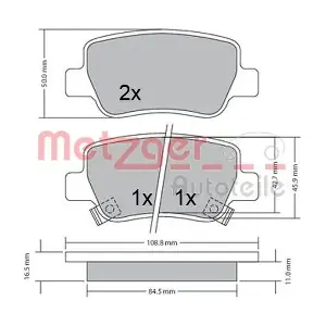 METZGER AUTOTEILE 1170307
