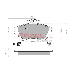 METZGER AUTOTEILE 1170032