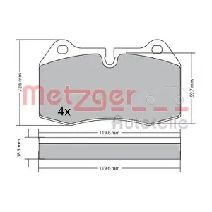 METZGER AUTOTEILE 1170577
