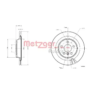 METZGER AUTOTEILE 6110786