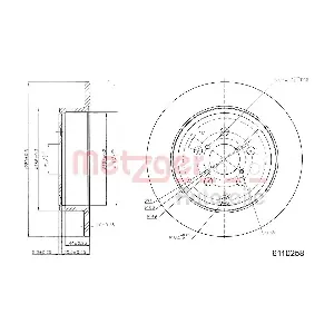 METZGER AUTOTEILE 6110258