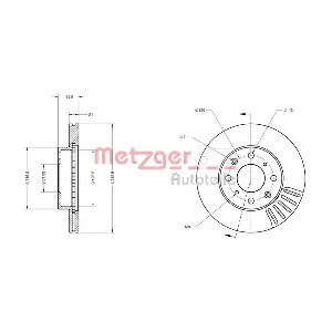 6110454 METZGER AUTOTEILE