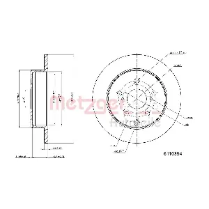 METZGER AUTOTEILE 6110394