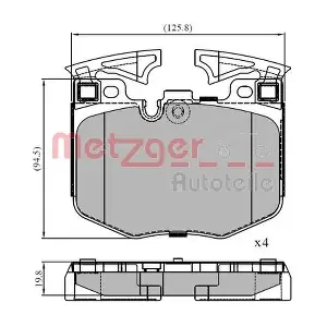METZGER AUTOTEILE 1170888