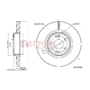 METZGER AUTOTEILE 6110478