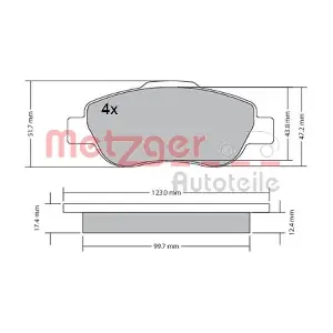 METZGER AUTOTEILE 1170440