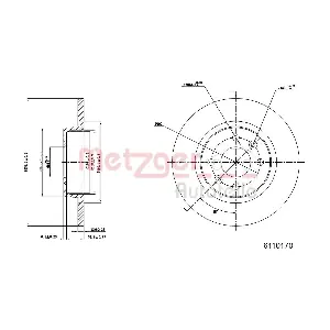 METZGER AUTOTEILE 6110170